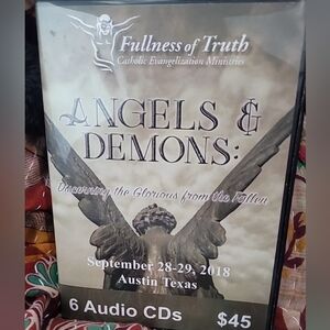 Angels & Demons Audio CD Set - Black